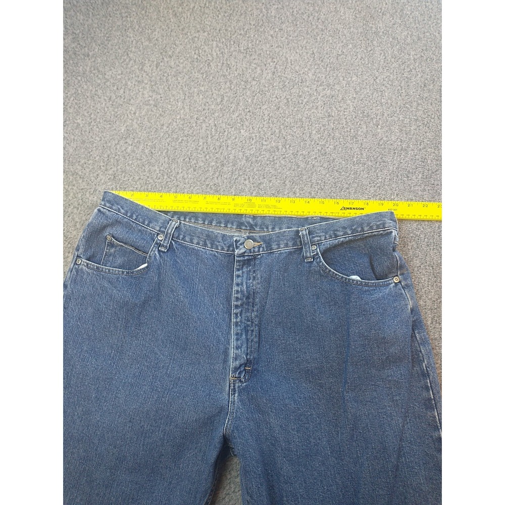 Wrangler Jeans Men's 40x29 Blue Relaxed Fit Premium Quality Denim 97601VR Chore - Picture 12 of 16